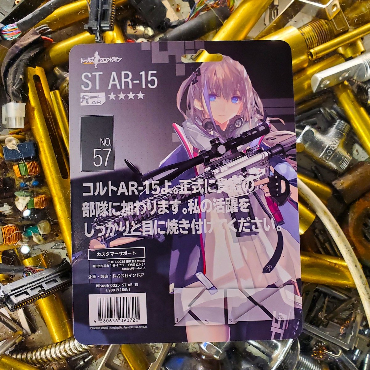 Blistech No.0025 ドールズフロントライン：ST AR-15