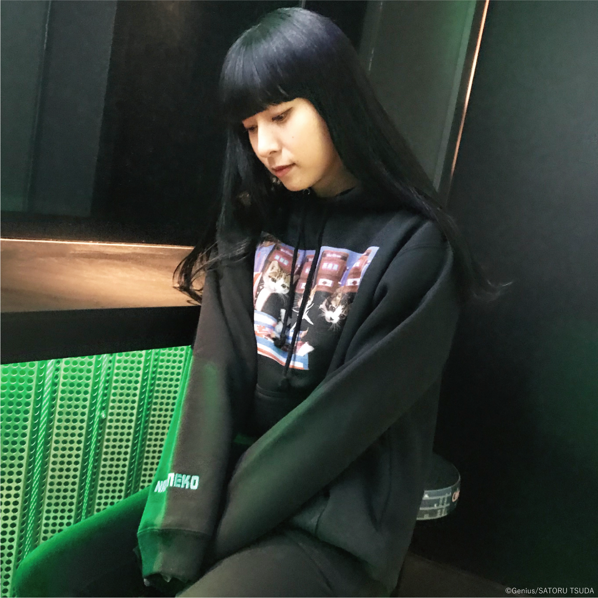 なめ猫 パーカー BLACK ver. – アキバ運輸
