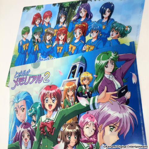 ときめきメモリアル クリアファイル 2種セット – アキバ運輸 ときめきメモリアル クリアファイル 2種セット – アキバ運輸