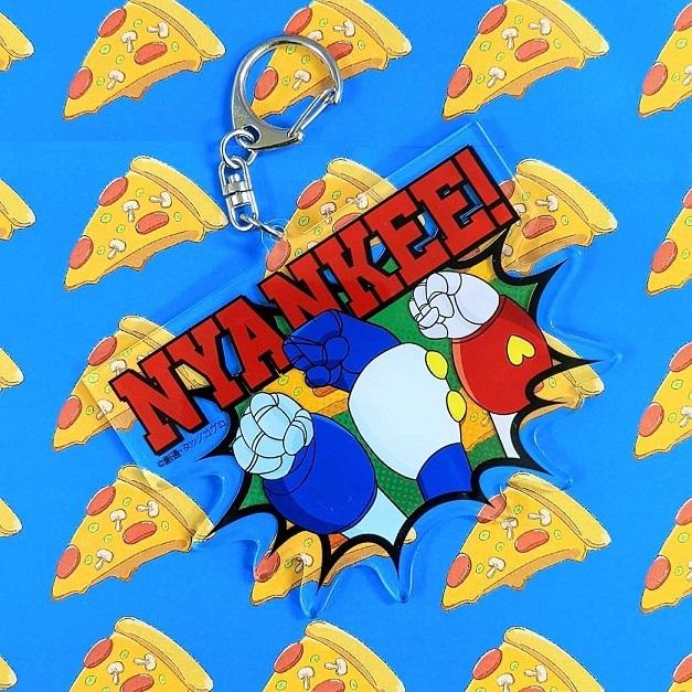 キャッ党忍伝てやんでえ アクリルキーホルダー『NYANKEE