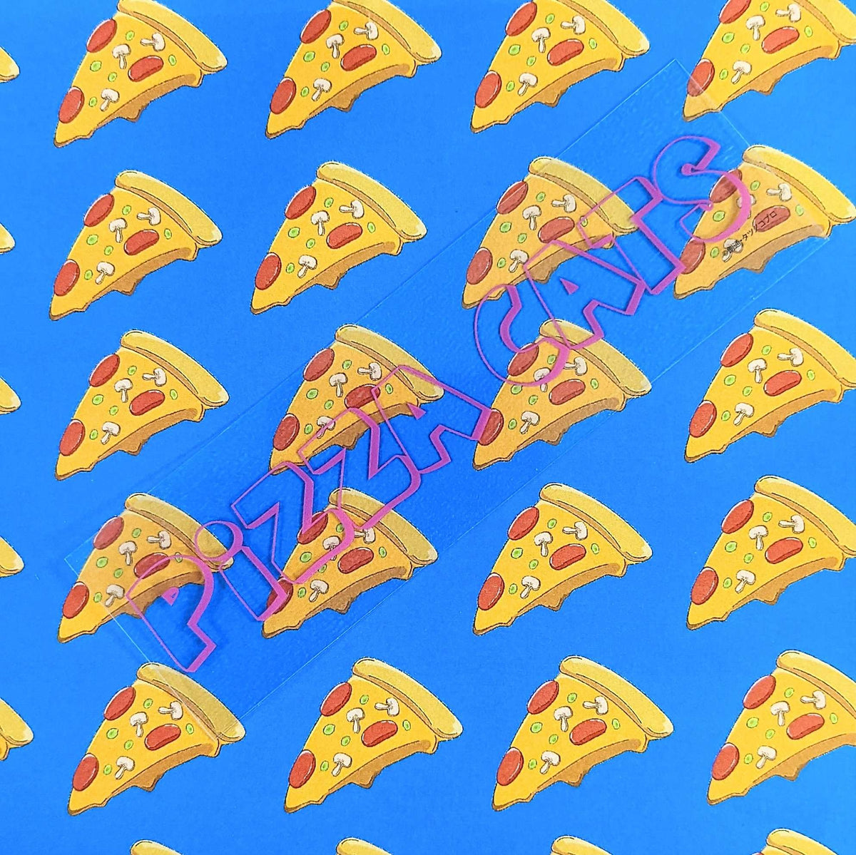キャッ党忍伝てやんでえ ロゴステッカー『PIZZA CATS』 – アキバ運輸