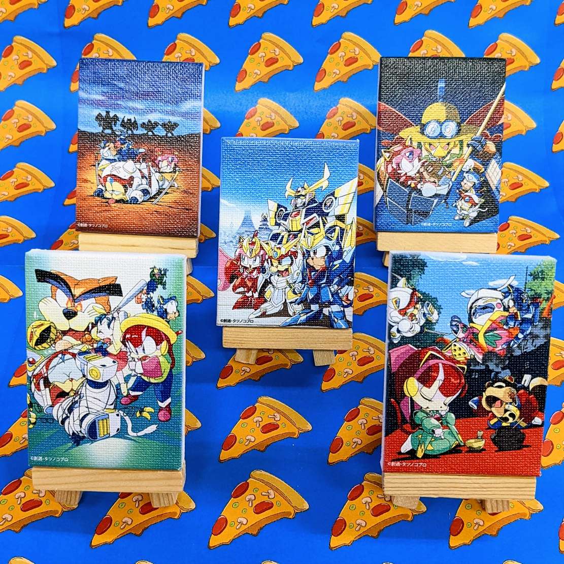 キャッ党忍伝てやんでえ トレーディングミニアートボード
