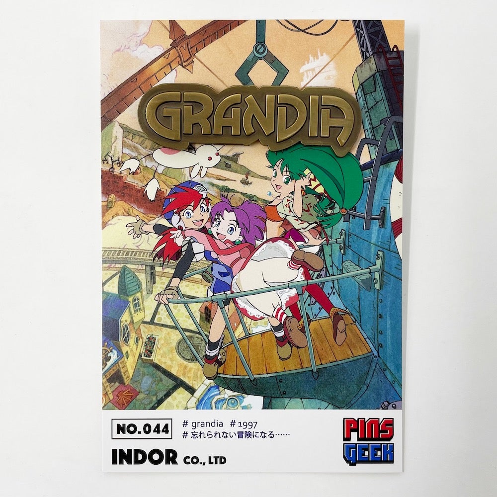 GRANDIA PINS GEEK ロゴ – アキバ運輸