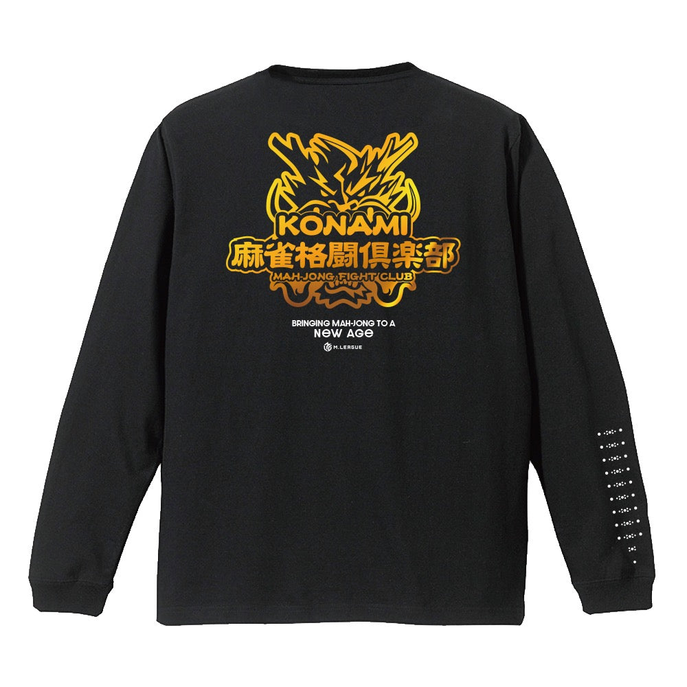 Mリーグ　コラボTシャツ　ロンT KONAMI 麻雀倶楽部　BOSS サントリー Mリーグ】チームロゴ ロンT KONAMI麻雀格闘倶楽部 – アキバ運輸
