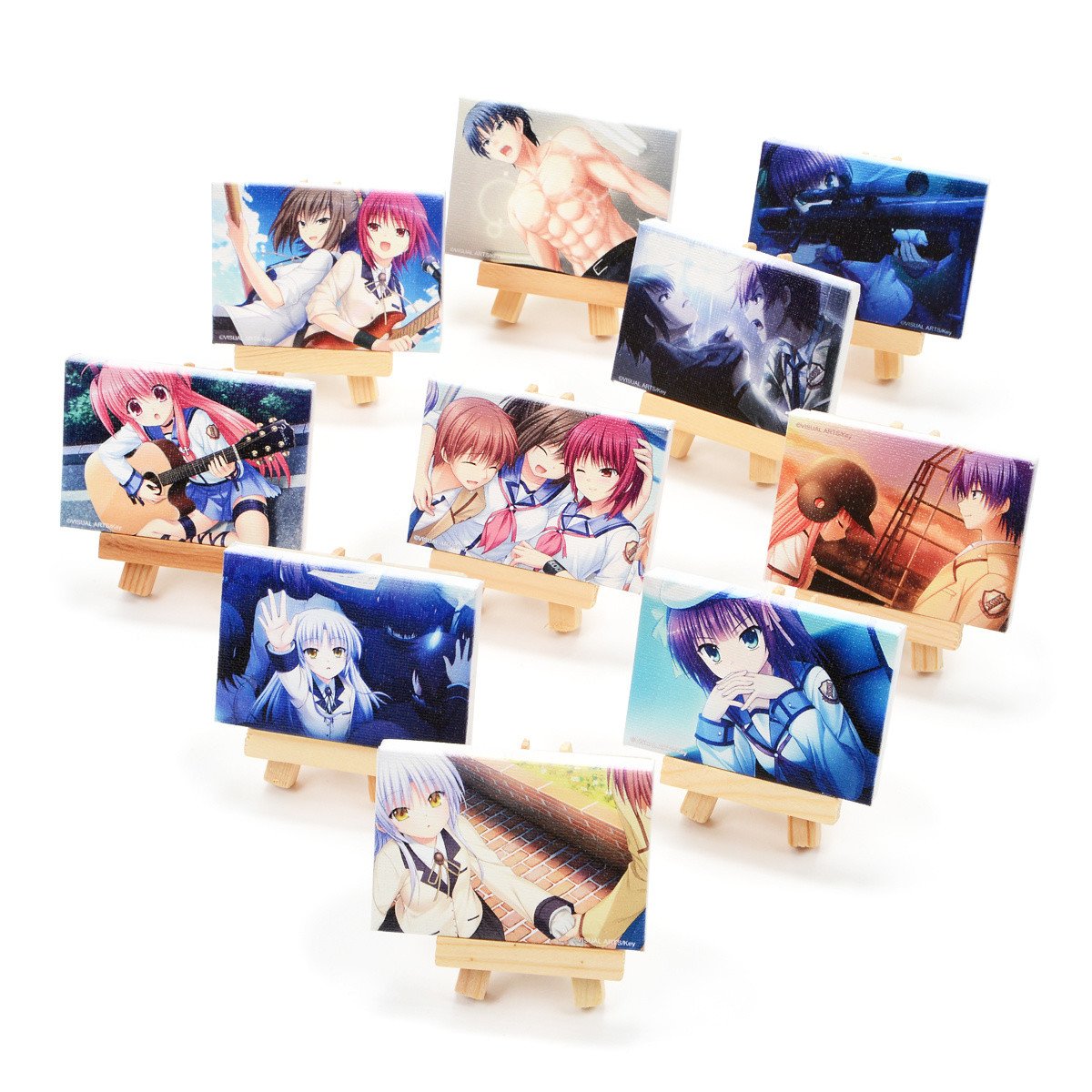 Key 20th Anniversary ミニアートボードコレクション Angel Beats!