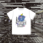 Ｔシャツ（アキバ感電デンキ）白ボディA