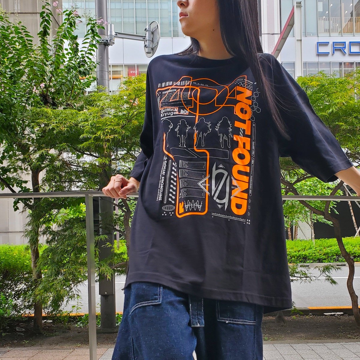 ドールズフロントライン ビッグシルエットTシャツ 404小隊
