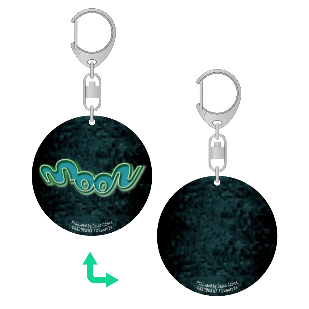 moon ムーン／チェンジングキーホルダー・アクリルキーホルダー・クリアファイル moon ムーン／チェンジングキーホルダー・アクリルキーホルダー