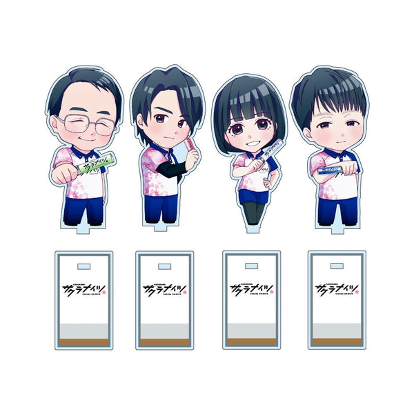 Mリーグ】チームイラストアクリルスタンド4種セット KADOKAWA