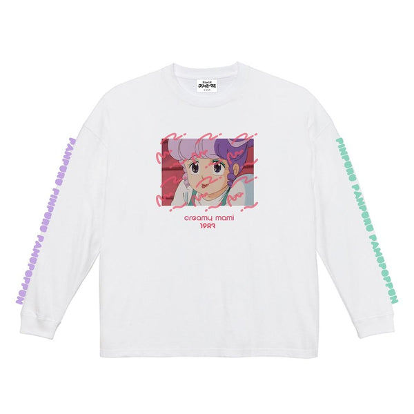 魔法の天使 クリィミーマミ　ロングスリーブTシャツ　WHITE ver.